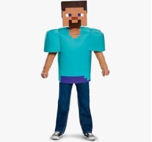 Cool halloween costumes for kids: Minecraft Steve Costume