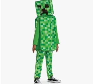 Cool halloween costumes for kids: Minecraft Creeper Costume