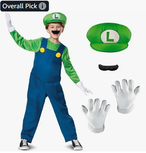 cool halloween costumes for kids: Luigi
